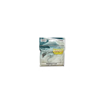 Dragon Shield Perfect Fit Sideloaders Clear - Lot de 100 pochettes
