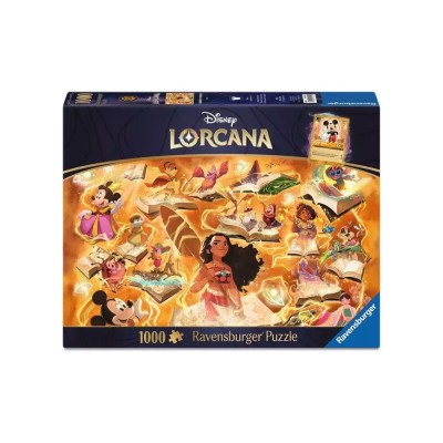 Puzzle adulte 1000 pièces - Disney Lorcana JCC - Glimmers of the Realm : Ambre