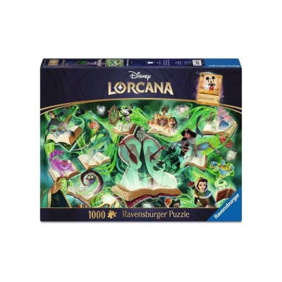 Puzzle Disney Lorcana : Glimmers of the Realm – Émeraude – 1000 pièces