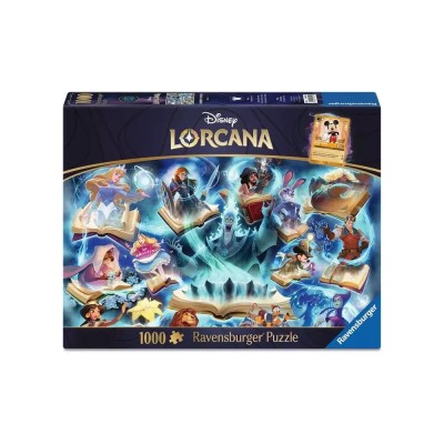 Puzzle Disney Lorcana – Glimmers of the Realm : Sapphire – 1000 pièces