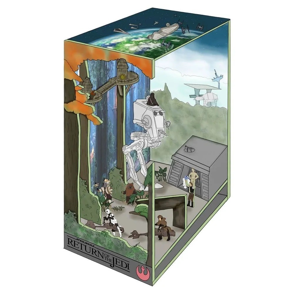Star Wars Book Nook Tiny Adventures : Battle of Endor 23 cm