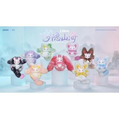 CQTOYS x LOLOAN – The Dream Float in the World Series Plush Blind Box – Display de 8 - Vendu à l’unité