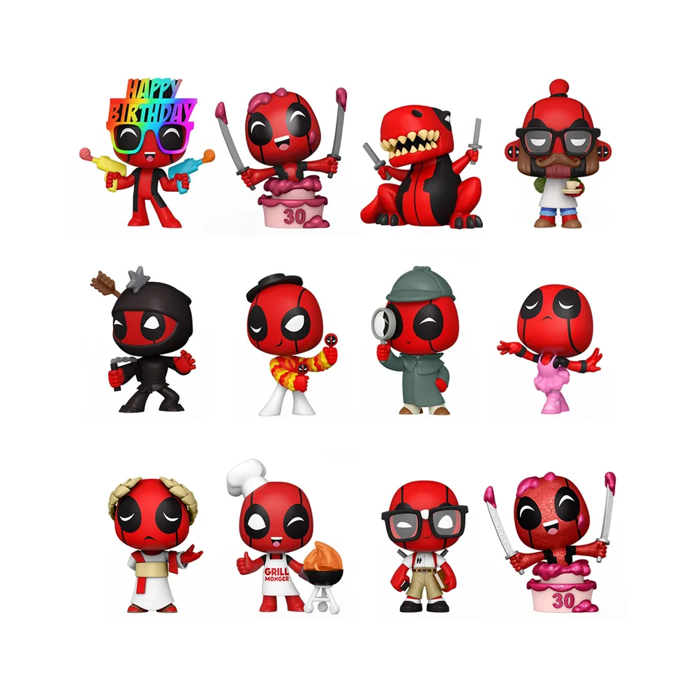 Funko Mystery Minis Marvel Deadpool 30th Anniversary