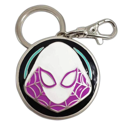 Porte-Clés Métal Spider-Gwen Logo Marvel