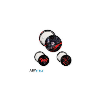 Berserk - Pack de 3 Badges Guts