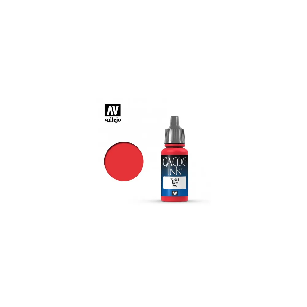 Encre Rouge Game Color 72086 - Vallejo 17ml
