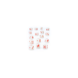 Warhammer 40000: White Scars Dice Set (16 dés)