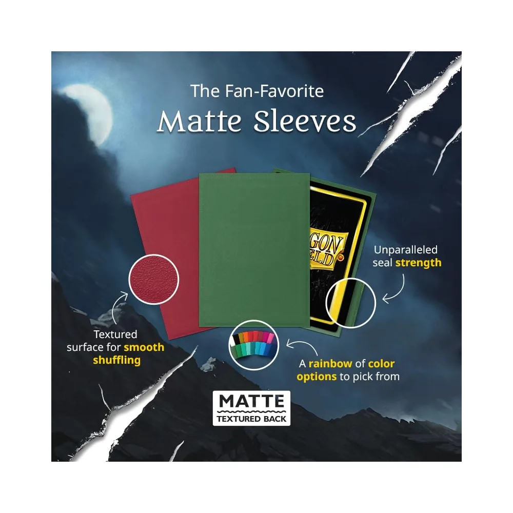 Dragon Shield Matte Japanese Mint - 60 pochettes (59x86mm)