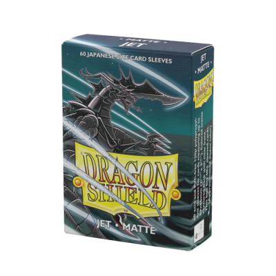 Dragon Shield Matte Jet - 60 Pochettes Format Japonais
