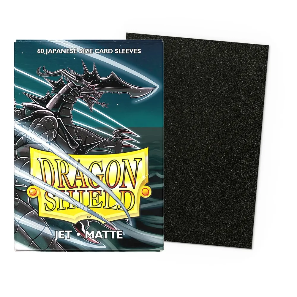 Dragon Shield Matte Jet - 60 Pochettes Format Japonais