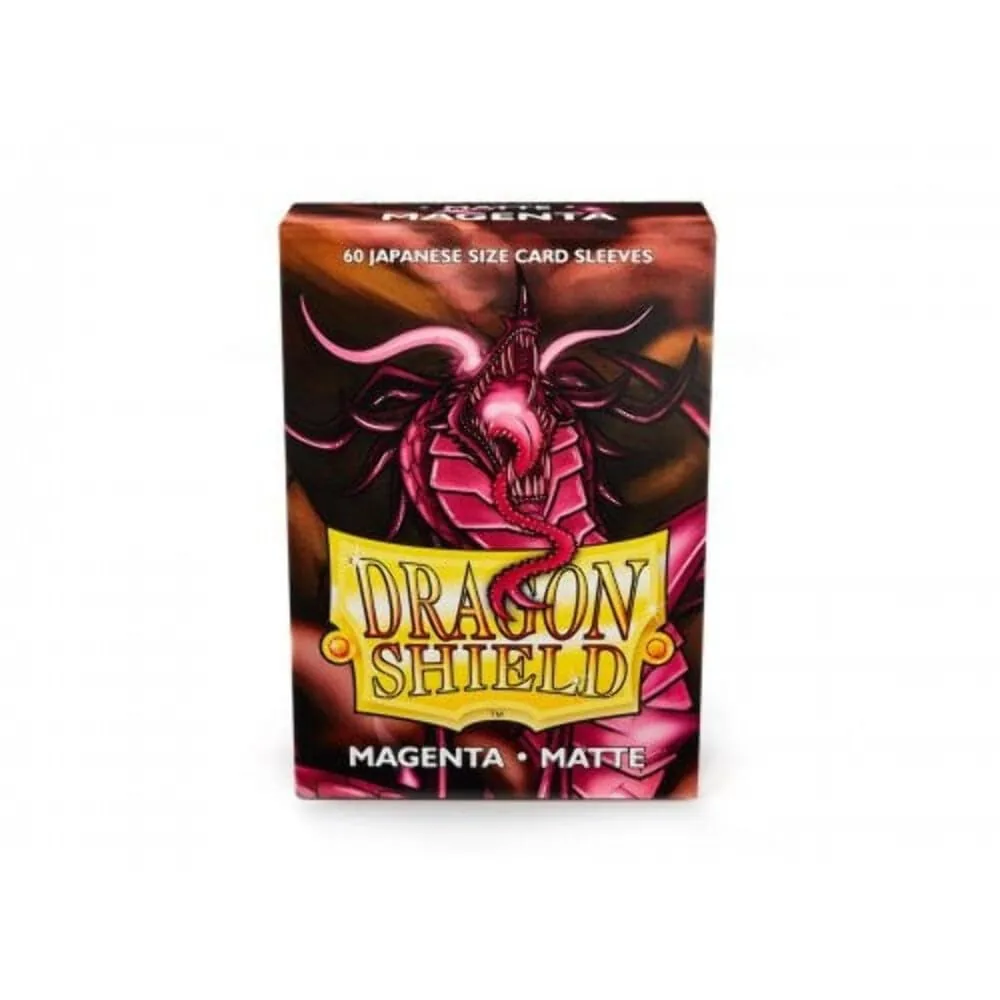 60 pochettes Dragon Shield Matte Japanese Magenta