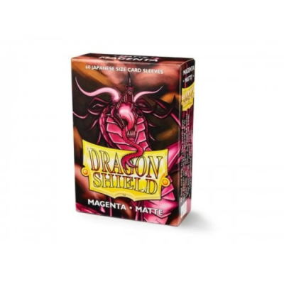 60 pochettes Dragon Shield Matte Japanese Magenta