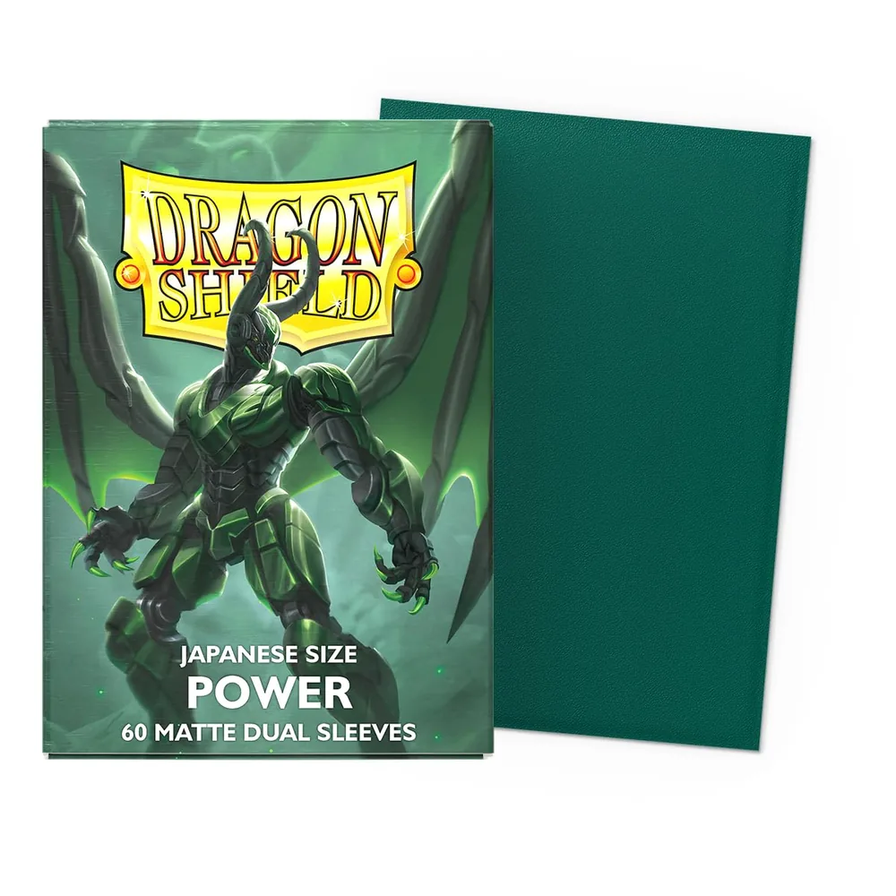 60 Pochettes Dragon Shield Matte Power