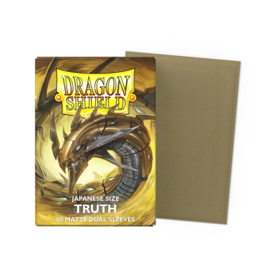 60 Pochettes Dragon Shield Japanese Dual Matte Truth