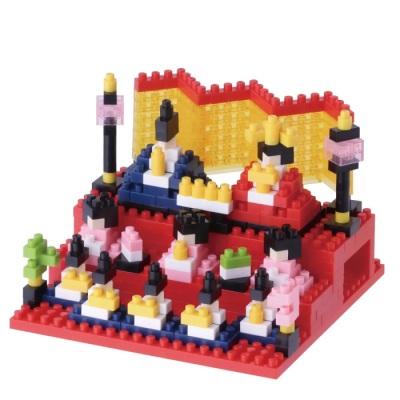 Hina Dolls - Puzzle 3D nanoblock 335 pièces