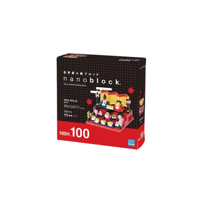 Hina Dolls - Puzzle 3D nanoblock 335 pièces