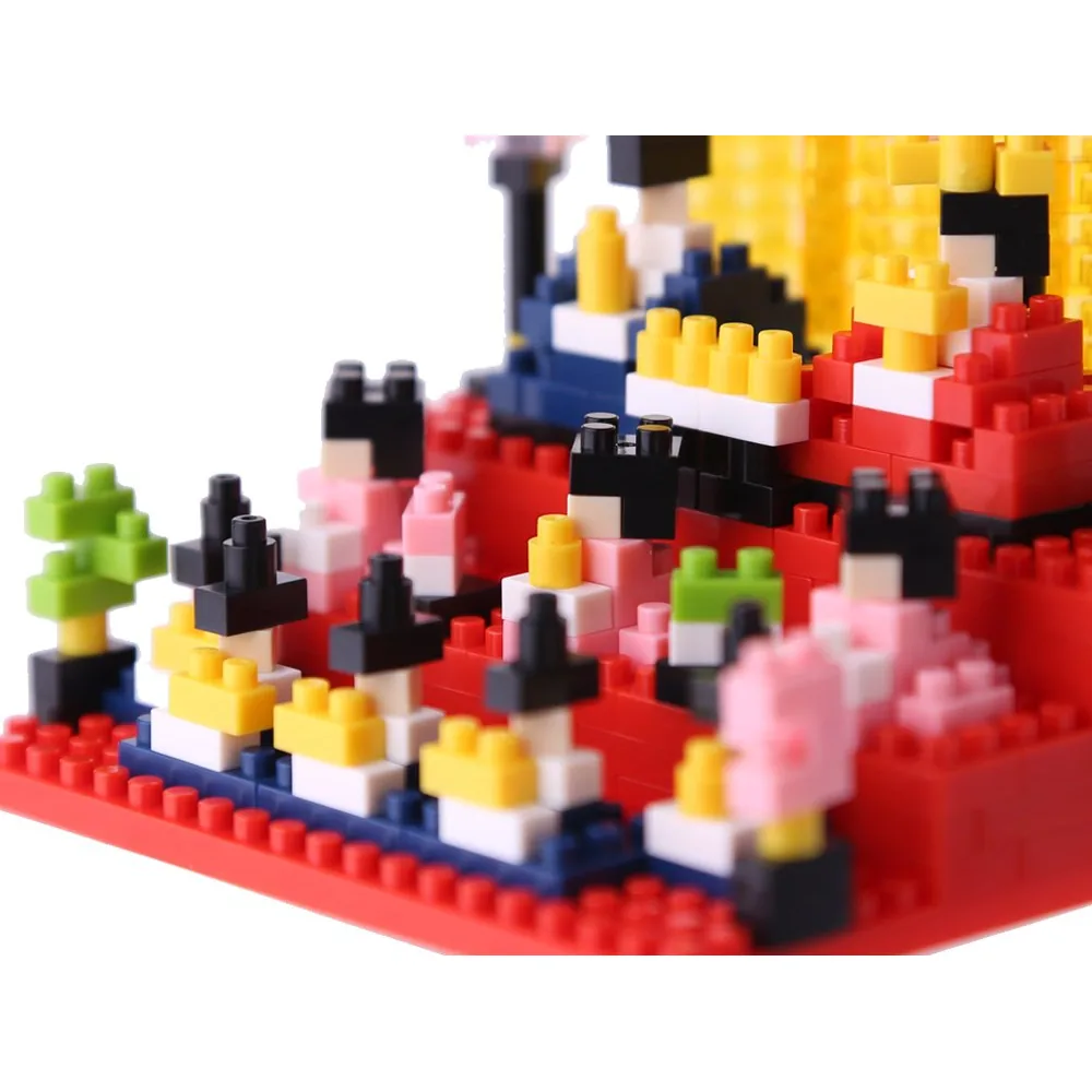 Hina Dolls - Puzzle 3D nanoblock 335 pièces