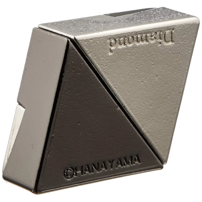 Huzzle Cast Diamond - Casse-tête métal difficulté 1