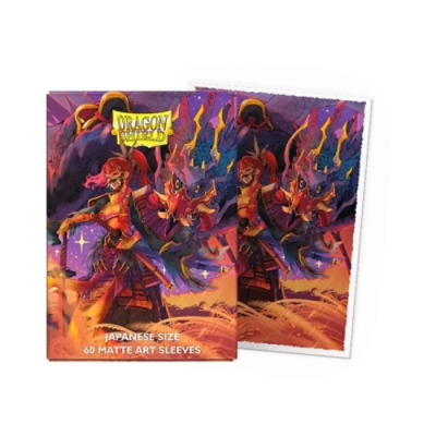Dragon Shield - Pochettes Matte Art The Fallen - Format Japonais (60)
