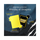 100 Pochettes Dragon Shield Matte White