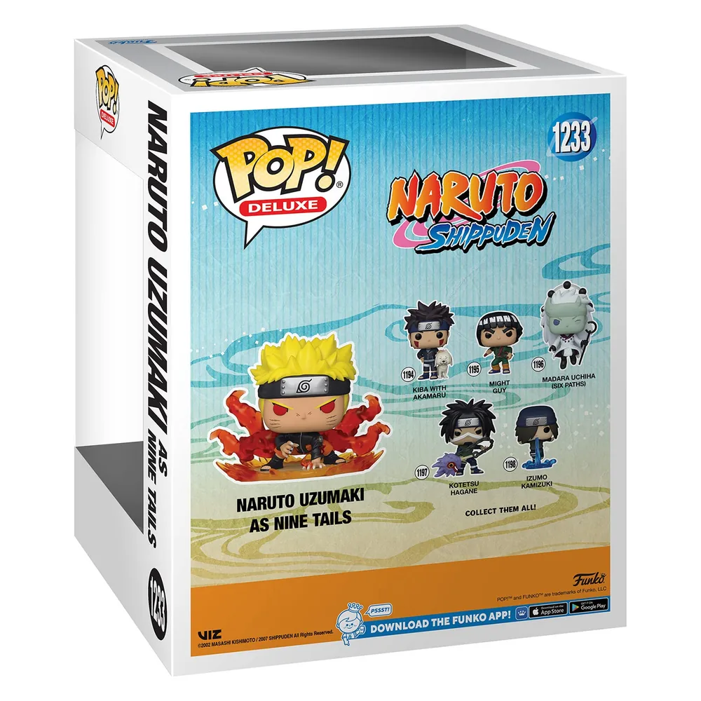 Pop Deluxe Naruto Uzumaki Transformation Kyubi