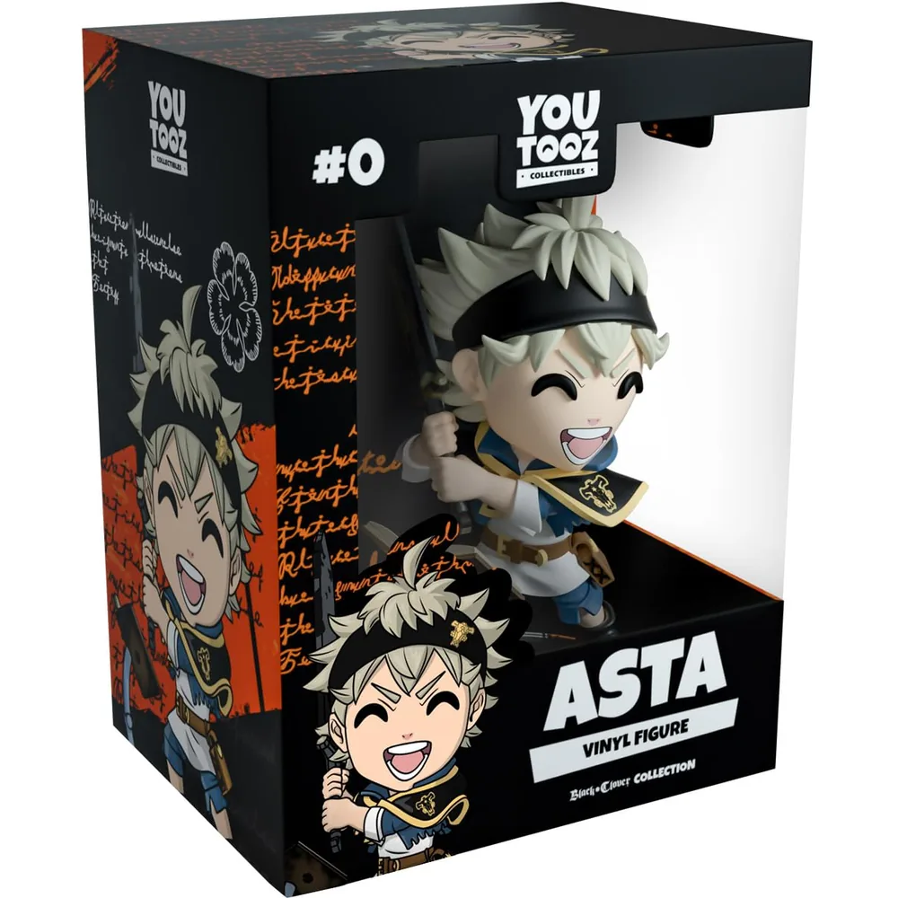 Black Clover Figurine Vinyl Asta 12 cm - YouTooz
