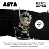 Black Clover Figurine Vinyl Asta 12 cm - YouTooz