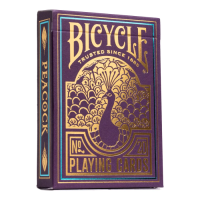 Bicycle Purple Peacock - Jeu de 54 cartes