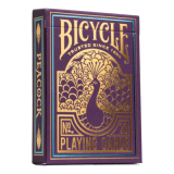 Bicycle Purple Peacock - Jeu de 54 cartes