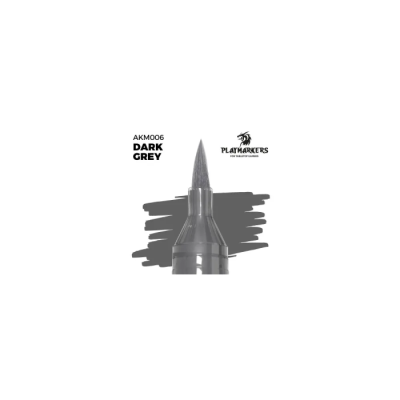 Playmarker Dark Grey - Marqueur peinture acrylique AK Interactive
