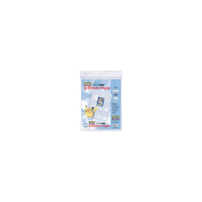 Pokémon : Paquet de 10 Feuilles 9 Poches Ultra Pro