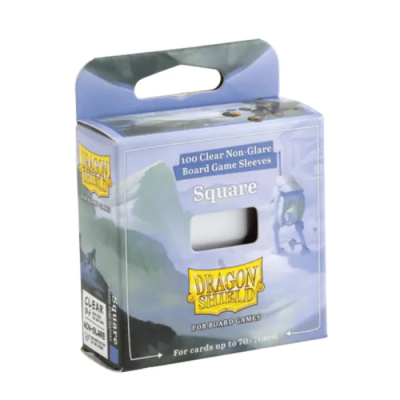 Dragon Shield Square Non-Glare 70x70mm - Lot de 100 protège-cartes