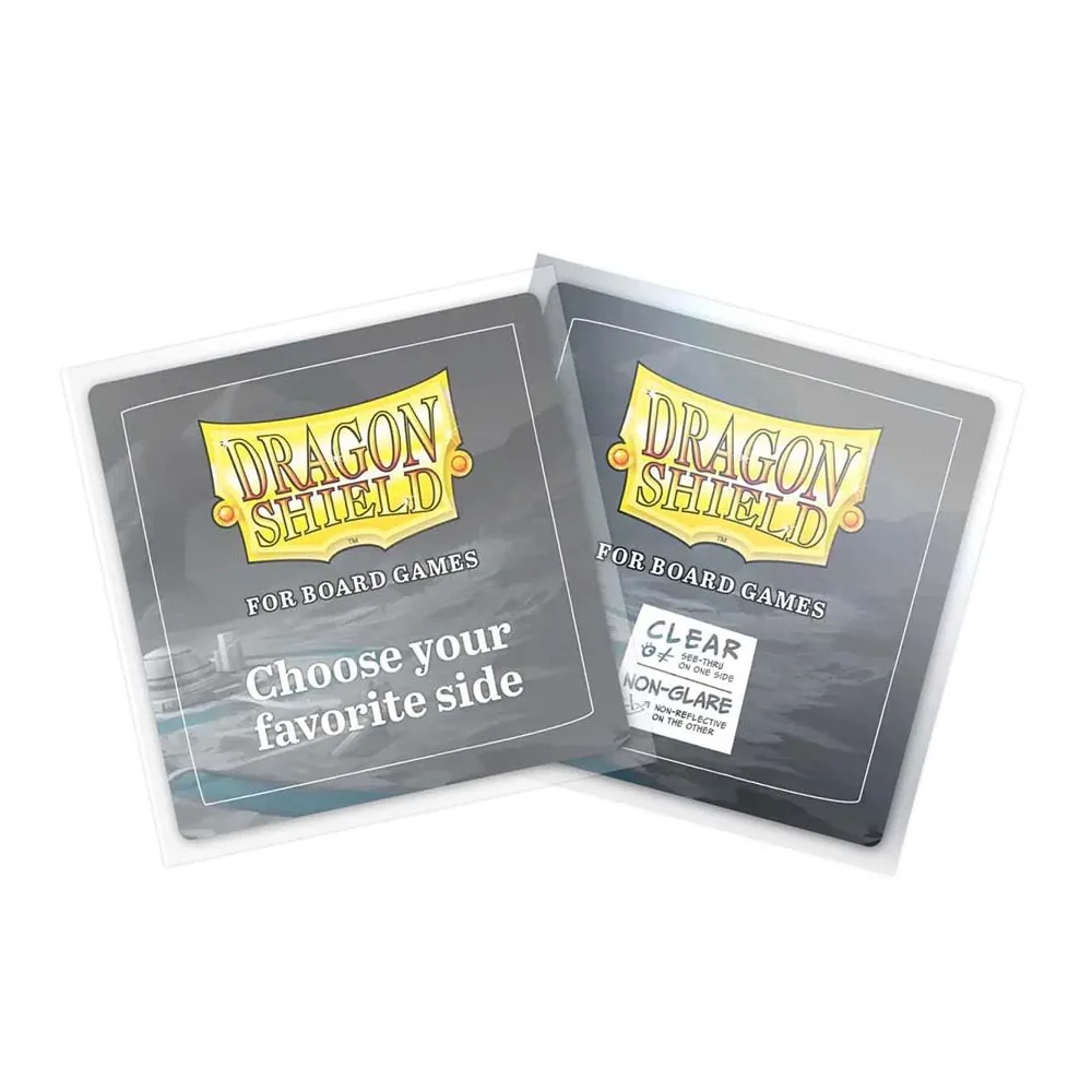 Dragon Shield Square Non-Glare 70x70mm - Lot de 100 protège-cartes