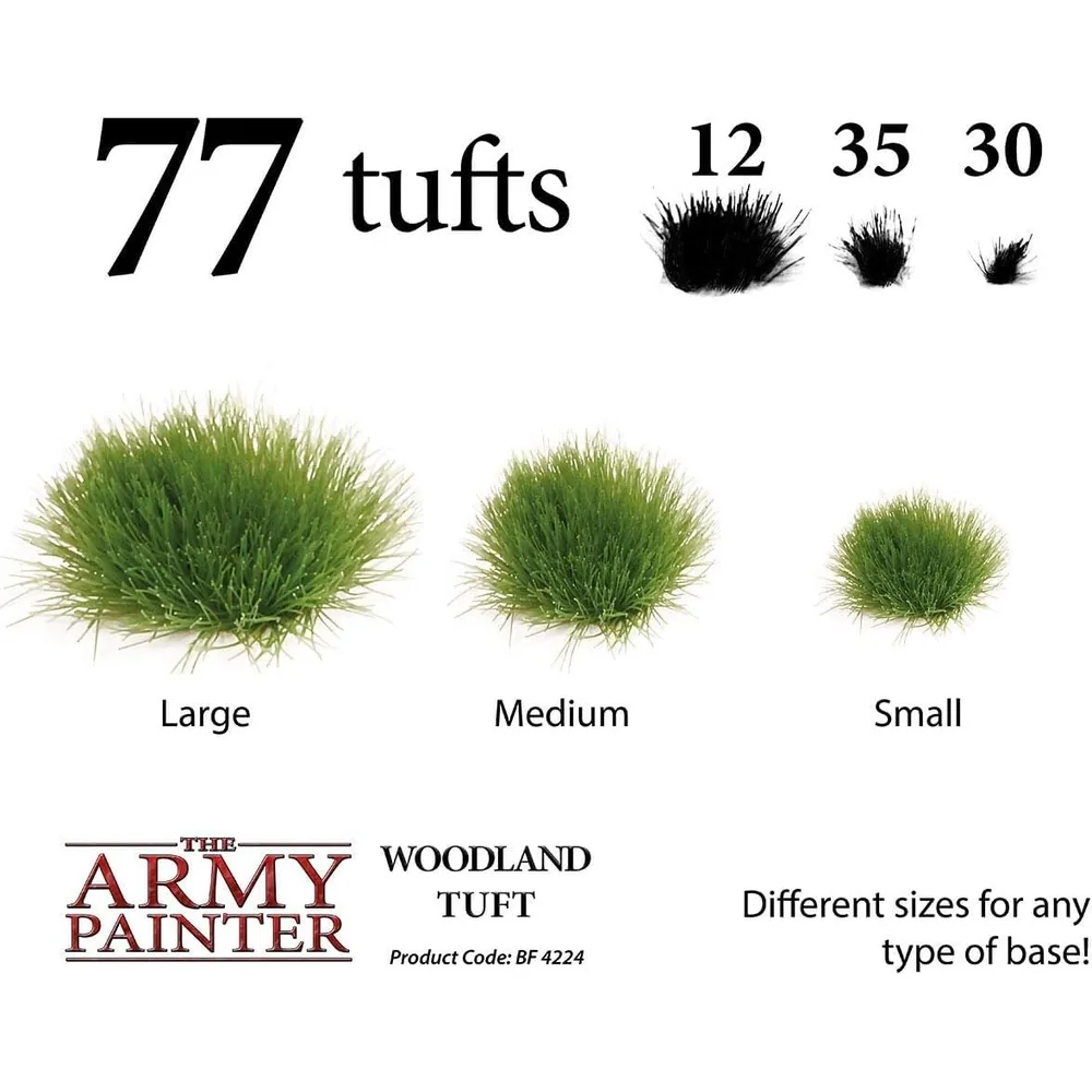 Touffes d'herbe Woodland Tuft - The Army Painter