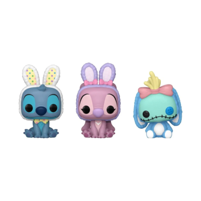Funko Pocket Pop Easter 3-Pack - Lilo & Stitch