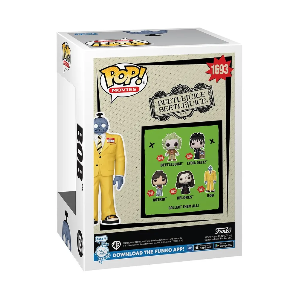 Beetlejuice 2 Pop! Movies Vinyl Figurine Bob 9 cm