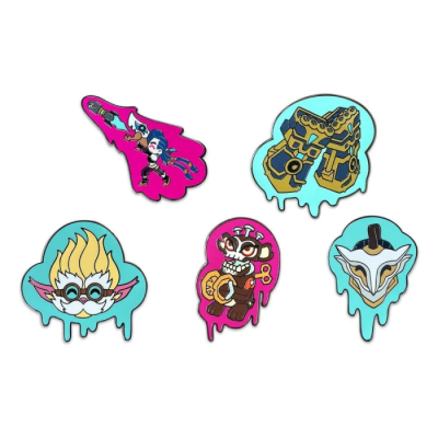 Arcane Set de 6 Pin's Émaillés 5 cm Youtooz