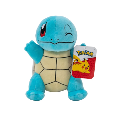 Peluche Pokémon Carapuce 20 cm - Jazwares
