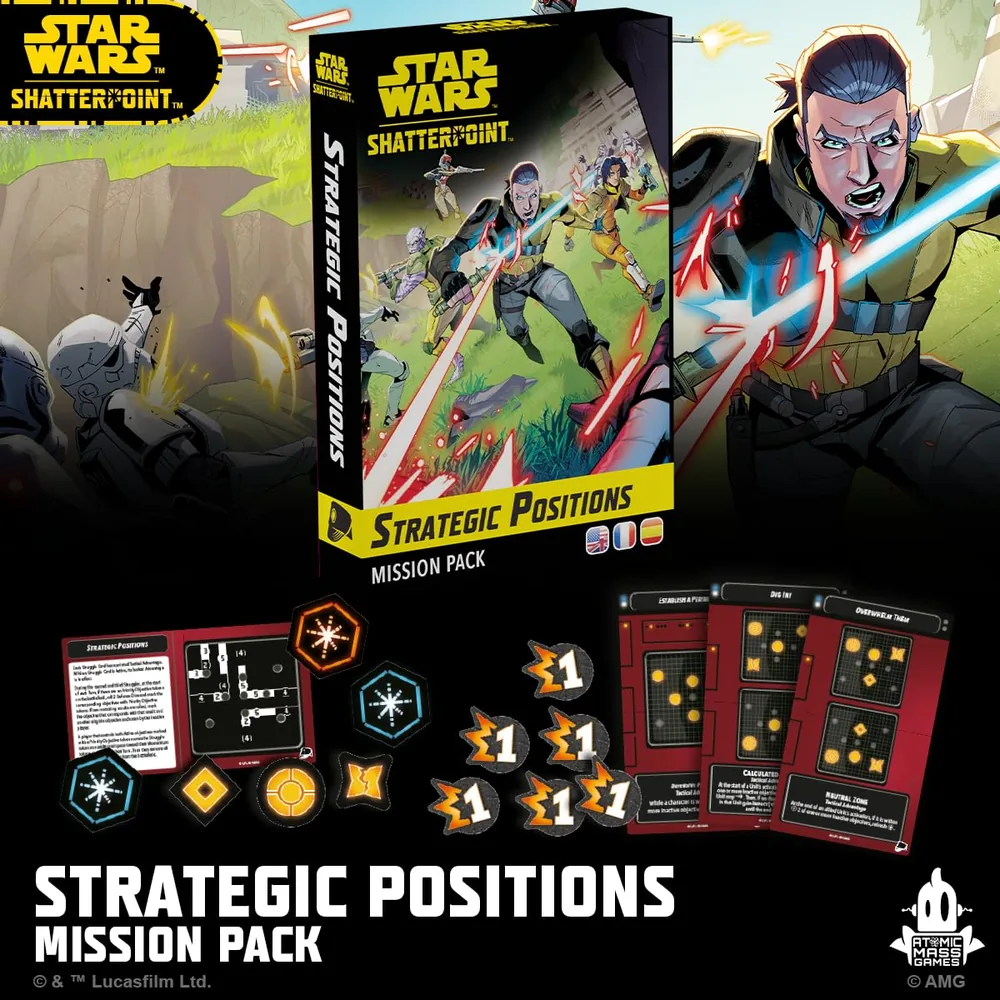 Star Wars Shatterpoint - Strategic Positions Mission Pack