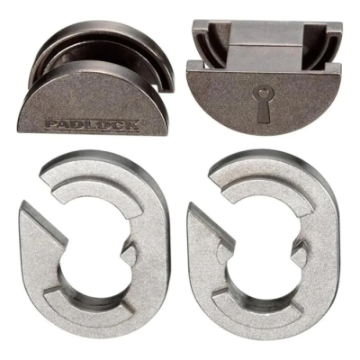 Huzzle Cast Padlock - Casse-tête métallique Niveau 5