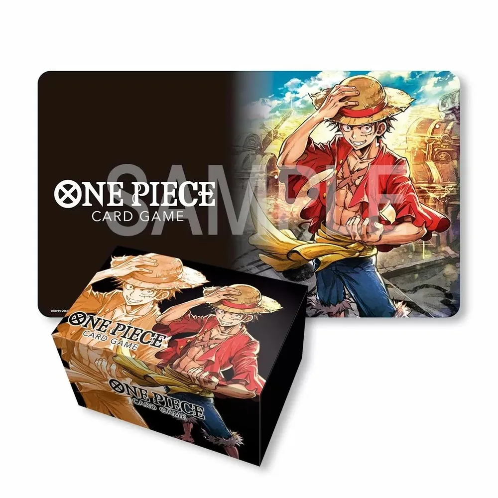 One Piece Card Game - Playmat et Storage Box Monkey D. Luffy