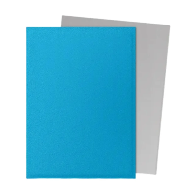Dragon Shield Dual Matte Sky Blue & Silver - 100 pochettes Standard
