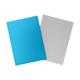 Dragon Shield Dual Matte Sky Blue & Silver - 100 pochettes Standard