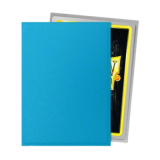 Dragon Shield Dual Matte Sky Blue & Silver - 100 pochettes Standard