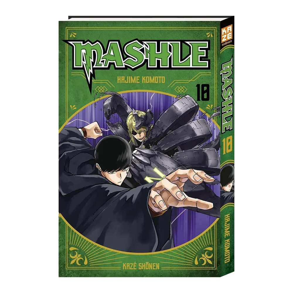 Mashle T10 - Mash Burnedead et l'armure d'aimants