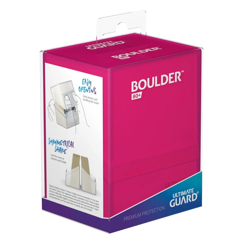 Boulder 80+ Rhodonite - Deck Box Ultimate Guard