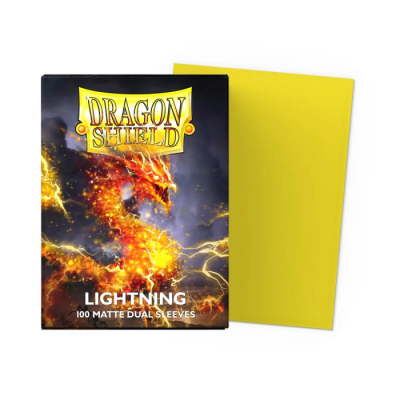 Dragon Shield : 100 Sleeves Dual Matte Lightning