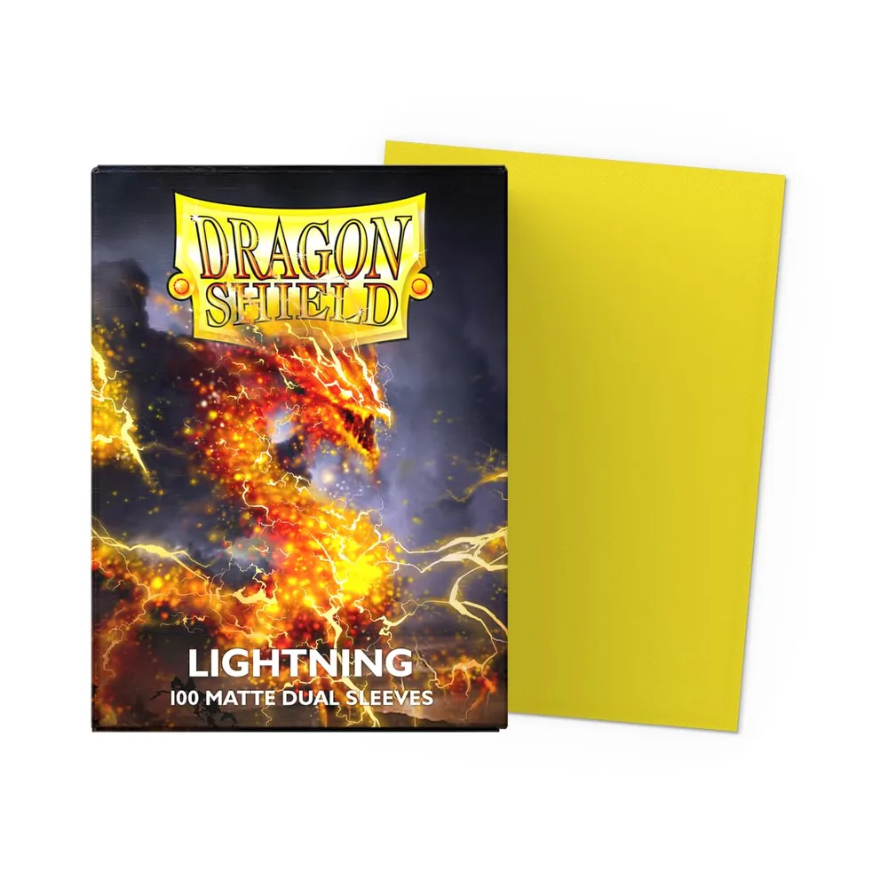 Dragon Shield : 100 Sleeves Dual Matte Lightning