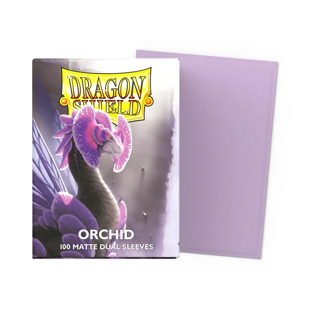 Dragon Shield : 100 Matte Dual Sleeves Orchid