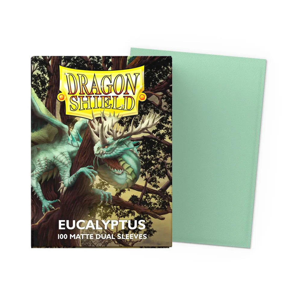 Dragon Shield : 100 Pochettes Matte Dual Eucalyptus